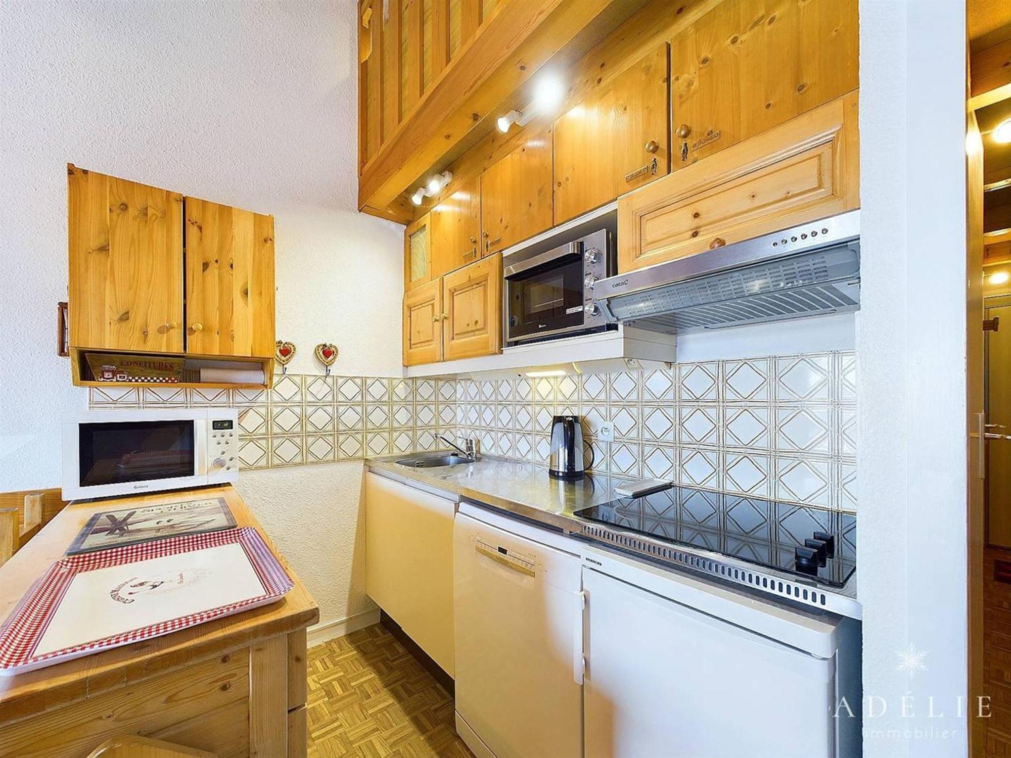Studio Cabine Et Mezzanine Pour 4 Pers A Montvalezan-La Rosiere - Fr-1-398-550 Exterior photo