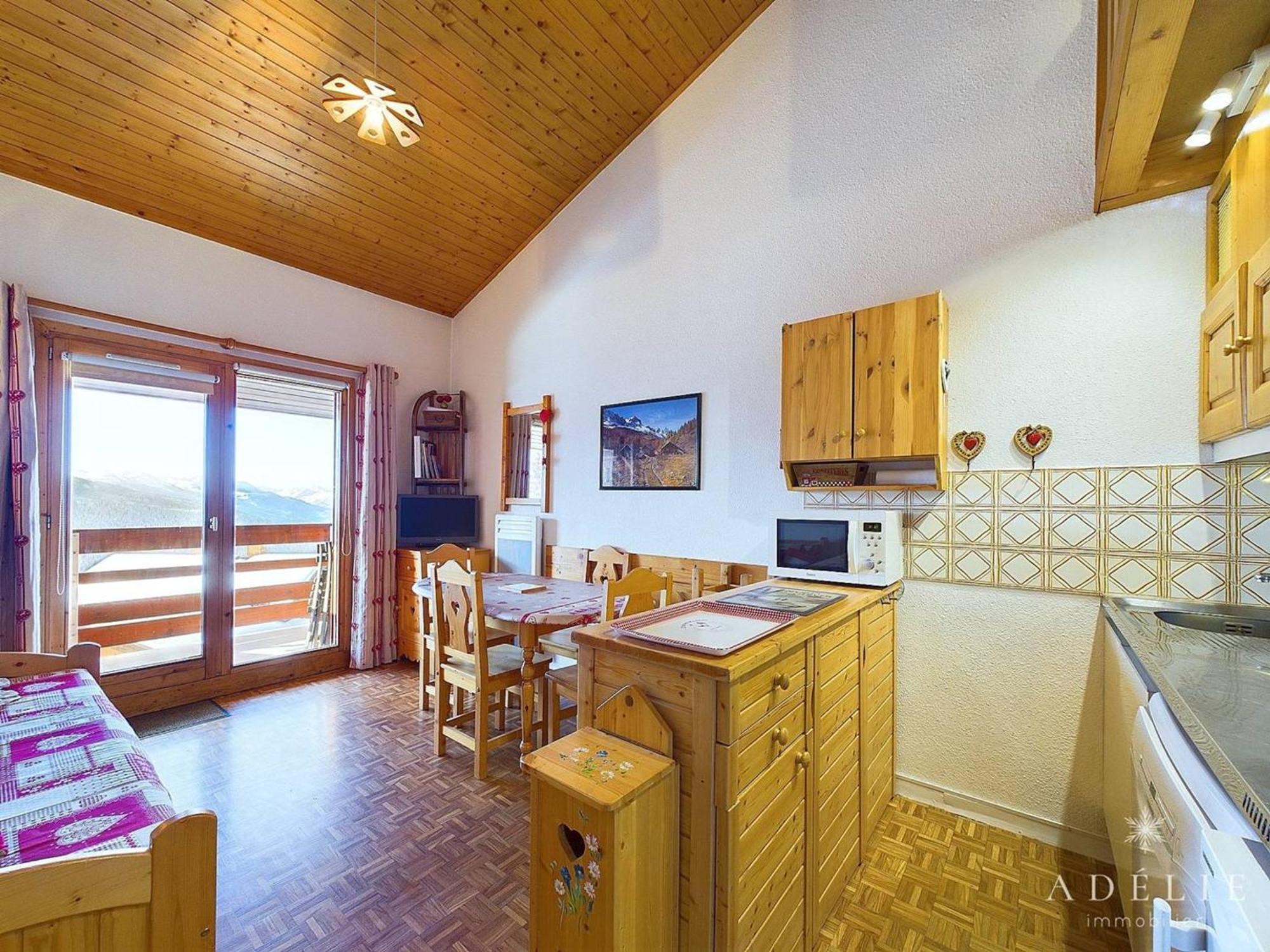Studio Cabine Et Mezzanine Pour 4 Pers A Montvalezan-La Rosiere - Fr-1-398-550 Exterior photo